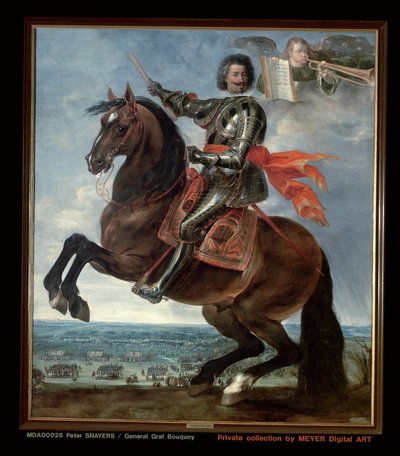Portrait of General Graf Bouquoy by Peeter Snayers